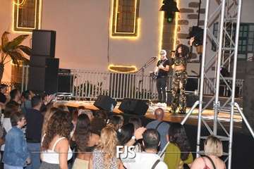 Concierto de Nia Correia en San Juan/Francisco Javier Santana e Ildefonso Rodríguez.